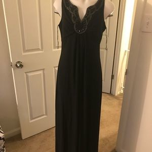 Black evening dress
